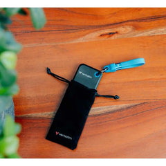 POCKET SSD Esterna USB 3.2 GEN2 1TB con portachiavi con attacco per cavo