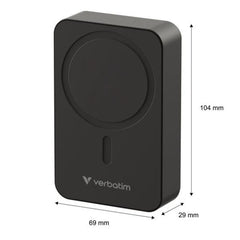POWER BANK 20000mAh Magnetico NERO