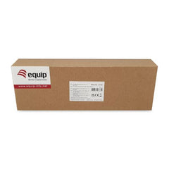 EQUIP - PANNELLO GESTIONE CAVI PER MONTAGGIO RACK 10" 1U, Grigio chiaro