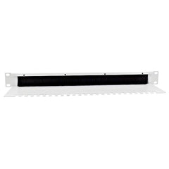 EQUIP - BRUSH PANEL 1U 19", Grigio Chiaro