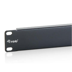 EQUIP - BLANK PANEL, 1U 19", Acciaio, Nero