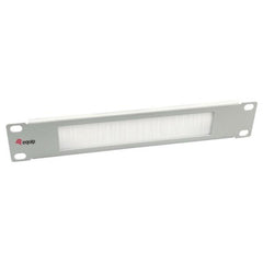 EQUIP - 10" BRUSH PANEL 1U, grigio chiaro
