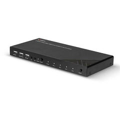 Switch KVM HDMI 4K60, USB 2.0 & Audio, 4 Porte