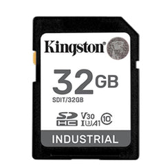 32GB SDHC Industrial -40C to 85C C10 UHS-I U3 V30 A1 pSLC