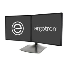 DS100 SUPPORTO PER DUE MONITOR - ORIZZONTALE (NERO)