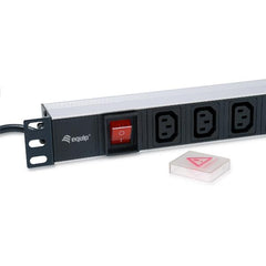 EQUIP - MULTIPRESA 8-BAY IEC C13 1U 19" con interruttore