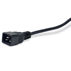 EQUIP - MULTIPRESA 8-BAY, 6x IEC-C13 + 2x IEC-C19, 1U, con interruttore, Alluminio