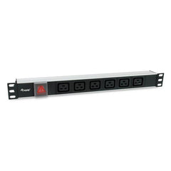 EQUIP - MULTIPRESA 6-BAY IEC-C19, 1U, interruttore on/off