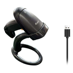 EQUIP - SCANNER WIRELESS CODICI A BARRE 1D LASER, con Stand