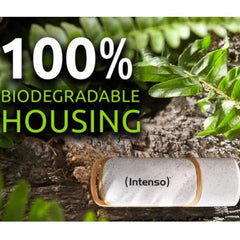 GREEN LINE - USB Key SUPER SPEED USB 3.2 64GB - 100% priva di plastica e completamente riciclabile.