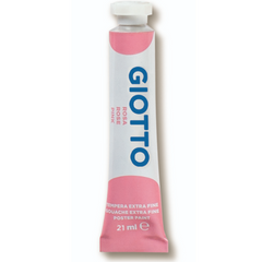 Giotto Tempera Extra in tubetto - confezione 6 pz Rosa