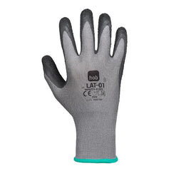 GUANTI 100% POLIESTERE CALIBRO 13 / LATTICE TG.10 - 12PA