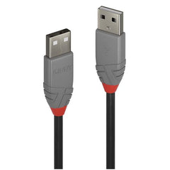 CAVO USB 2.0 TIPO A GRIGIO, 1M