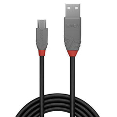 CAVO USB 2.0 TIPO A/micro B NERO, 0,2M
