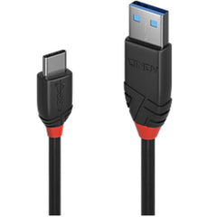 Cavo USB 3.2 Tipo A a C, 10Gbit/s, Black Line, 1m