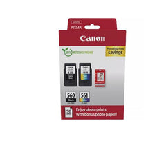 PG-560 Black + CL-561 Colore + Carta Fotografica