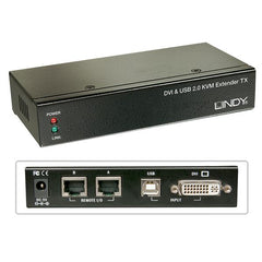 Extender KVM Cat.6 DVI-D Single Link, USB e Audio, 50m