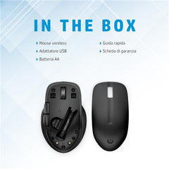 Mouse wireless e Bluetooth multi-dispositivo HP 435