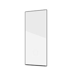 3DGLASS - Vetro 9H con bordo colorato nero per schermo curvo compatibile con Samsung Galaxy S22 Ultra 5G/ Galaxy S22 Ultra 5G Enterprise Edition