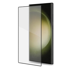3DGLASS - Vetro 9H con bordo colorato nero per schermo curvo compatibile con Samsung Galaxy S23 Ultra 5G/ Galaxy S23 Ultra 5G Enterprise Edition