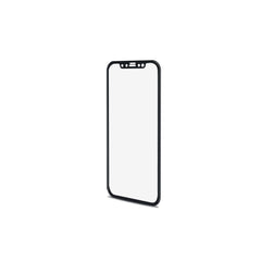 3DGLASS - Vetro 9H con bordo colorato nero per schermo curvo compatibile con Apple iPhone Xs/ iPhone X