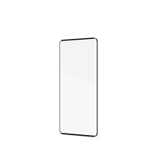3DGLASS - Vetro 9H con bordo colorato nero per schermo curvo compatibile con Samsung Galaxy S20