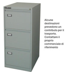 Classificatore KUBO 3 cassetti grigio