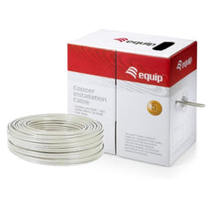EQUIP - Cavo di installazione Cat.6 U/UTP, LSZH/LSOH, 23AWG, 250MHz, CCA - 305m