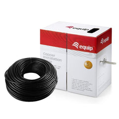 EQUIP - CAVO di Installazione da Esterno CAT.6 U/UTP, 23AWG 250Hz, Solid Bare Copper, 305m