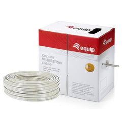 EQUIP - Cavo di installazione Cat.6 U/UTP, LSZH/LSOH, 23AWG, 250MHz, Solid Bare Copper - 305m