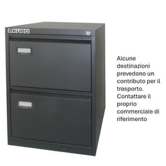 Classificatore KUBO 2 cassetti nero