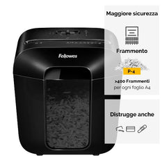 Distruggi documenti a frammento LX25 da scrivania
