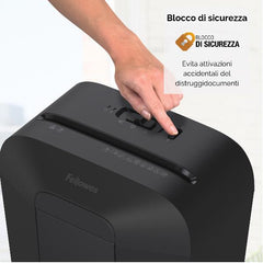 Distruggi documenti a miniframmento LX25M da scrivania