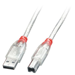 CAVO USB 2.0 TIPO A/TIPO B BIANCO, 2M