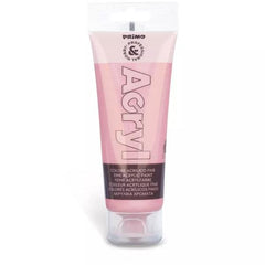 TEMPERA TUBO ACRILICO COL.ROSA75ML