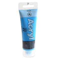 TEMPERA TUBO ACRILICO COL.CIANO75ML