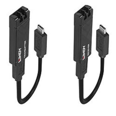 Extender USB 3.2 Tipo C su Fibra ottica, 100m