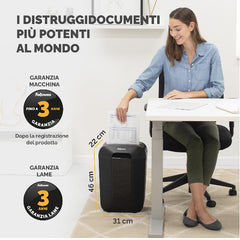 Distruggi documenti a frammento LX70 da scrivania