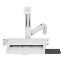 BRACCIO SIT-STAND COMBO STYLEVIEW® CON SUPERFICIE DI LAVORO (BIANCO)