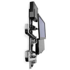 SISTEMA PER LAVORARE SEDUTI E IN PIEDI LX-SUPPORTO PER CPU PICCOLO (ALLUMINIO)