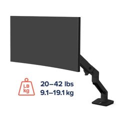 BRACCIO PER MONITOR DA SCRIVANIA HX (BIANCO)