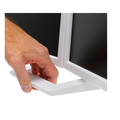 BRACCIO PER DOPPIO MONITOR DA SCRIVANIA HX (BIANCO)