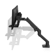 BRACCIO PER DOPPIO MONITOR DA SCRIVANIA HX (NERO))