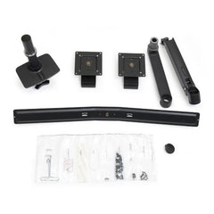BRACCIO PER DOPPIO MONITOR DA SCRIVANIA LX DUAL DIRECT (NERO)
