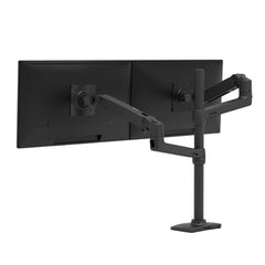 BRACCIO PER DUE MONITOR SOVRAPPOSTI LX-PALO ALTO (NERO)