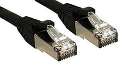 Cavo di Rete Cat.6A S/FTP LSZH Nero, 3m