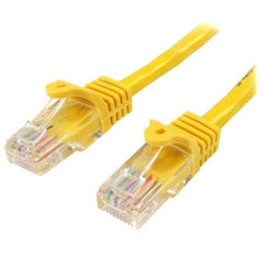 Cavo di Rete da 10m Giallo Cat5e Ethernet RJ45 Antigroviglio