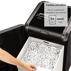 Distruggi documenti a microframmento 225MI per ufficio