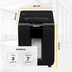 Distruggi documenti a frammento automatico AutoMax 100M da scrivania