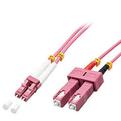 Cavo Fibra Ottica OM4 LC/SC - 50/125, 20m